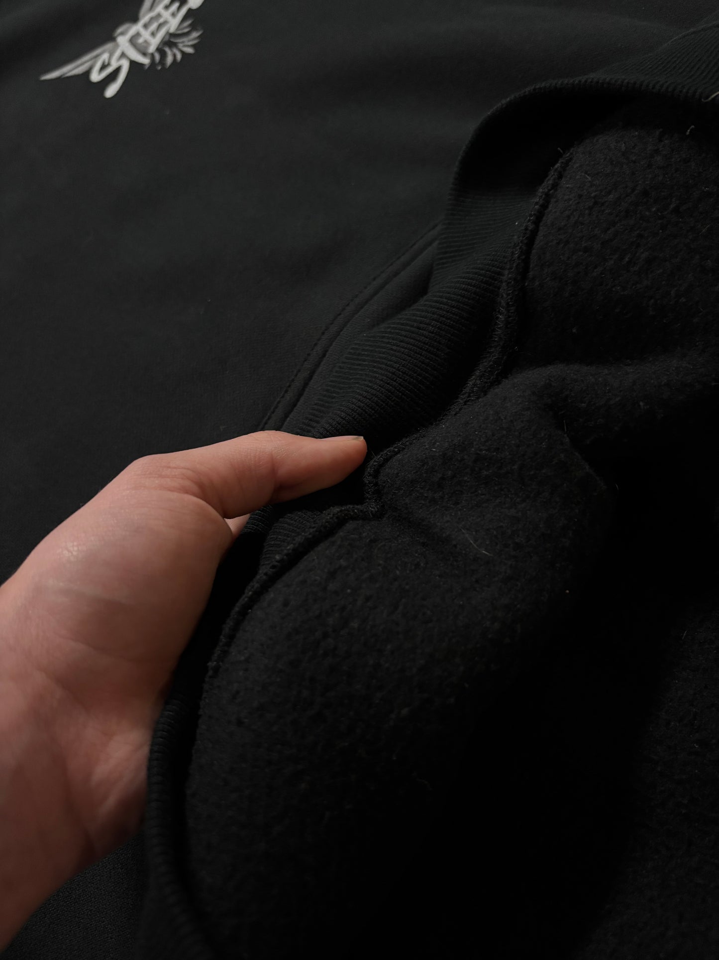 Steez hoodie black