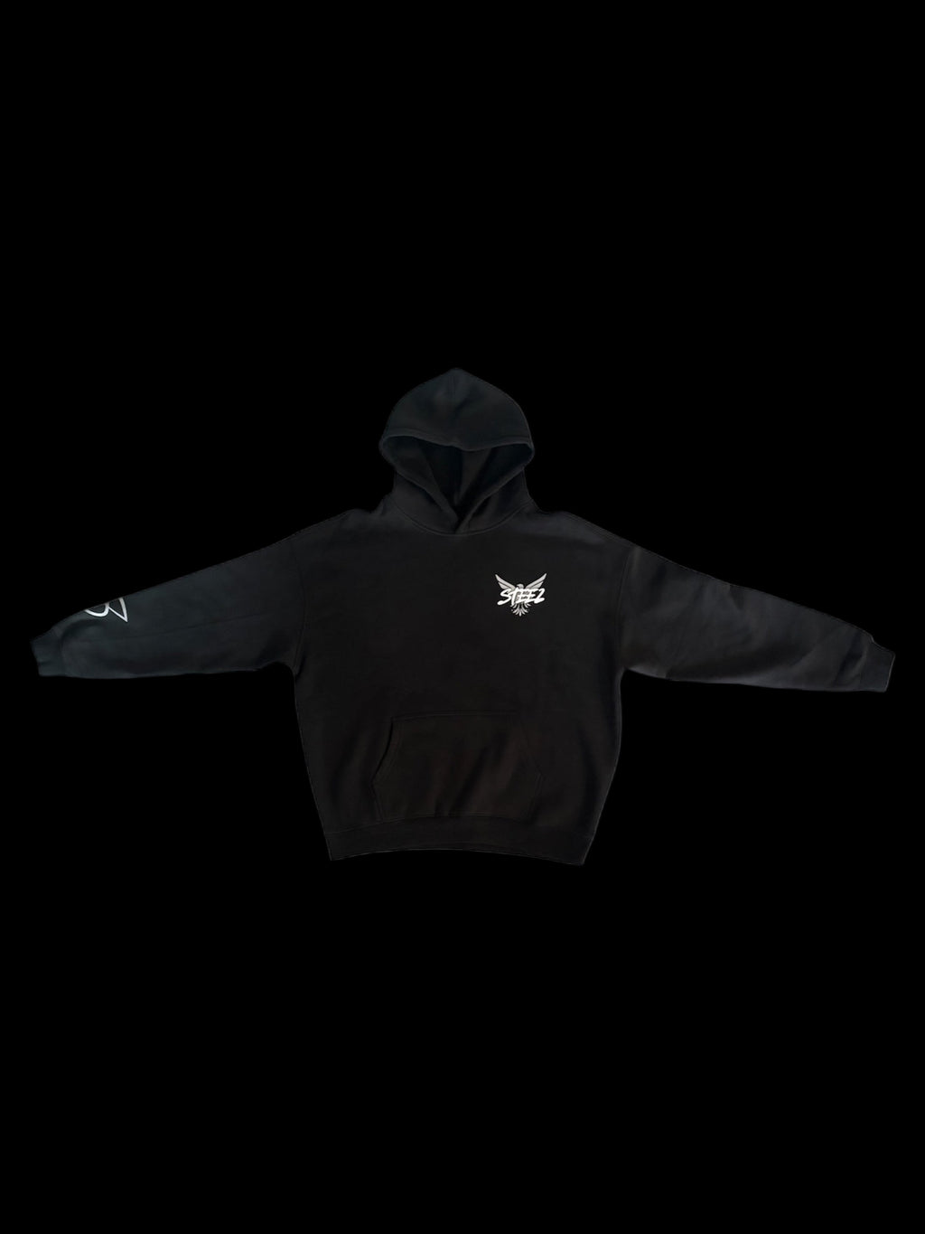 Steez hoodie black