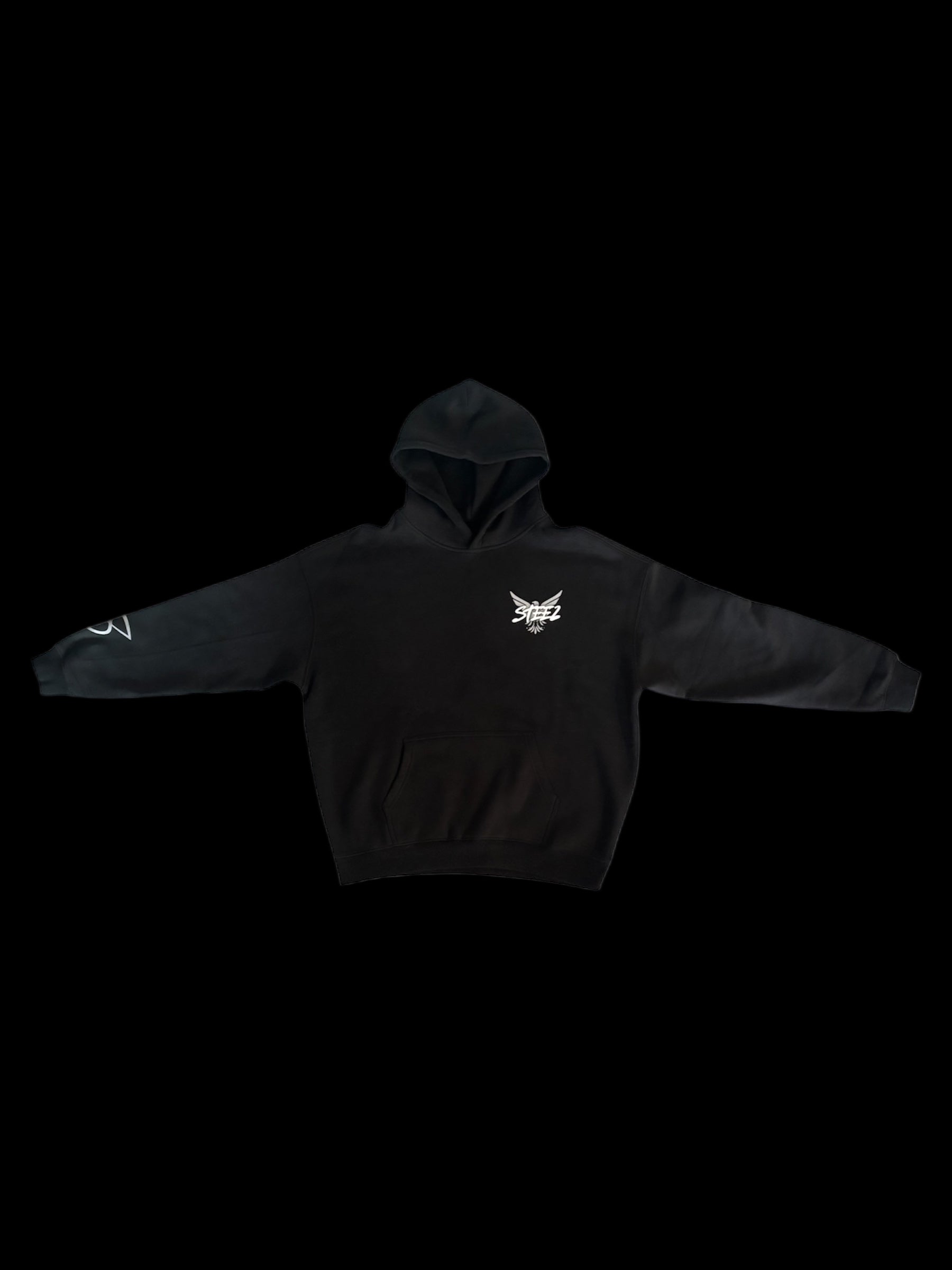 Steez hoodie black