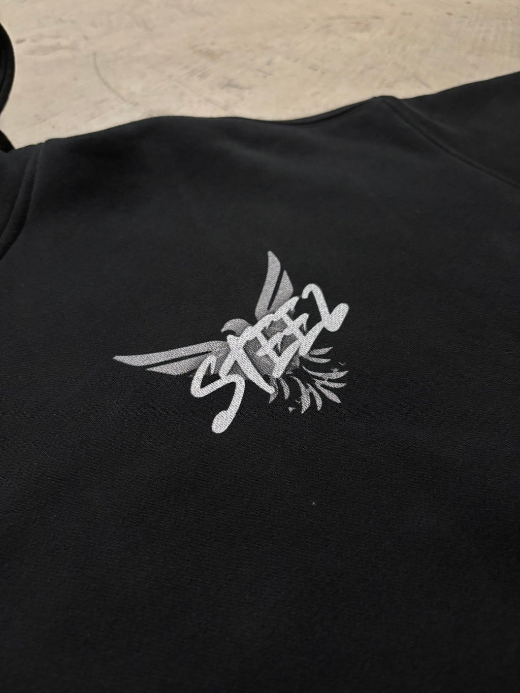 Steez hoodie black