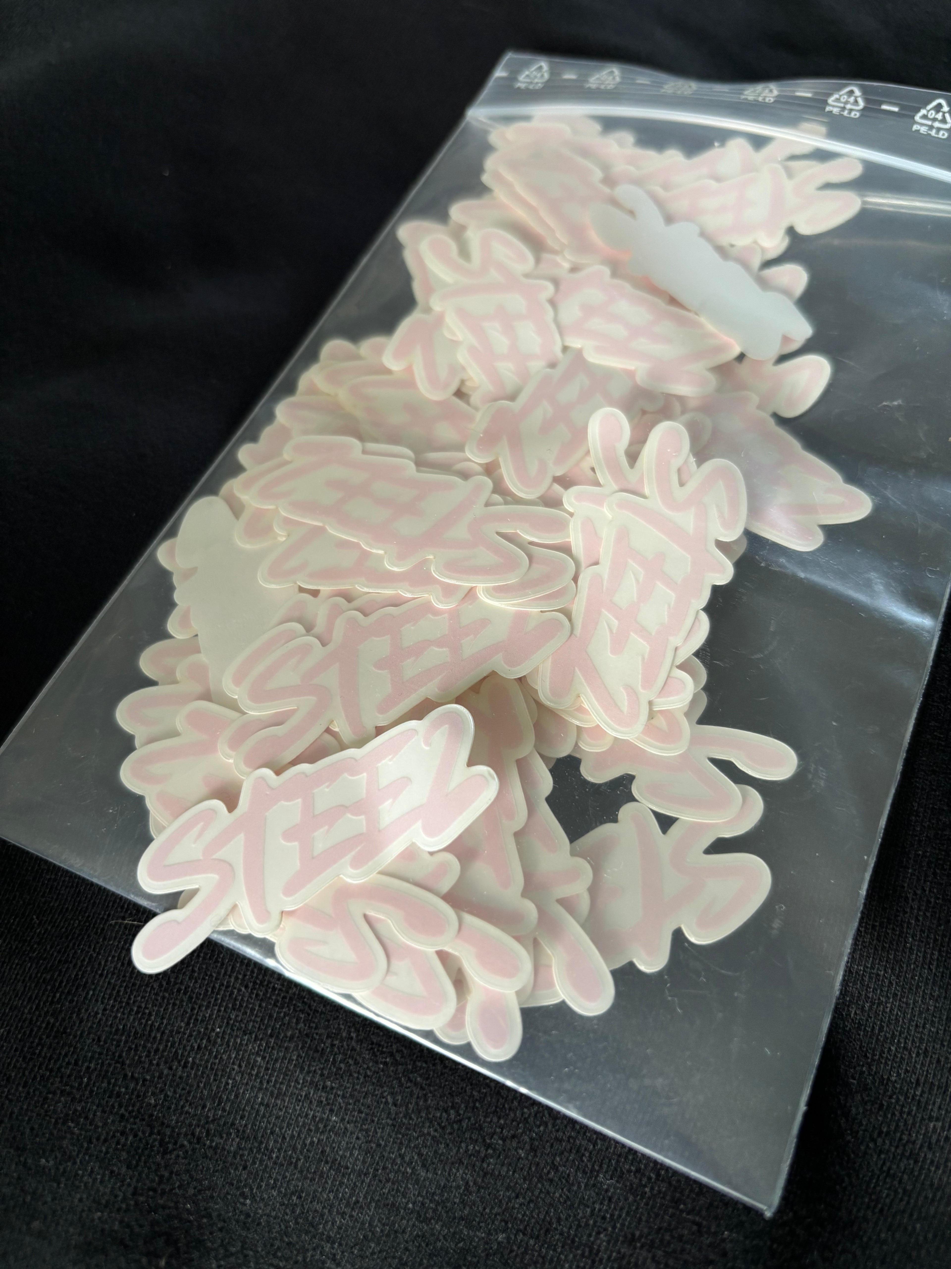 Steez stickers 3 for 50% off