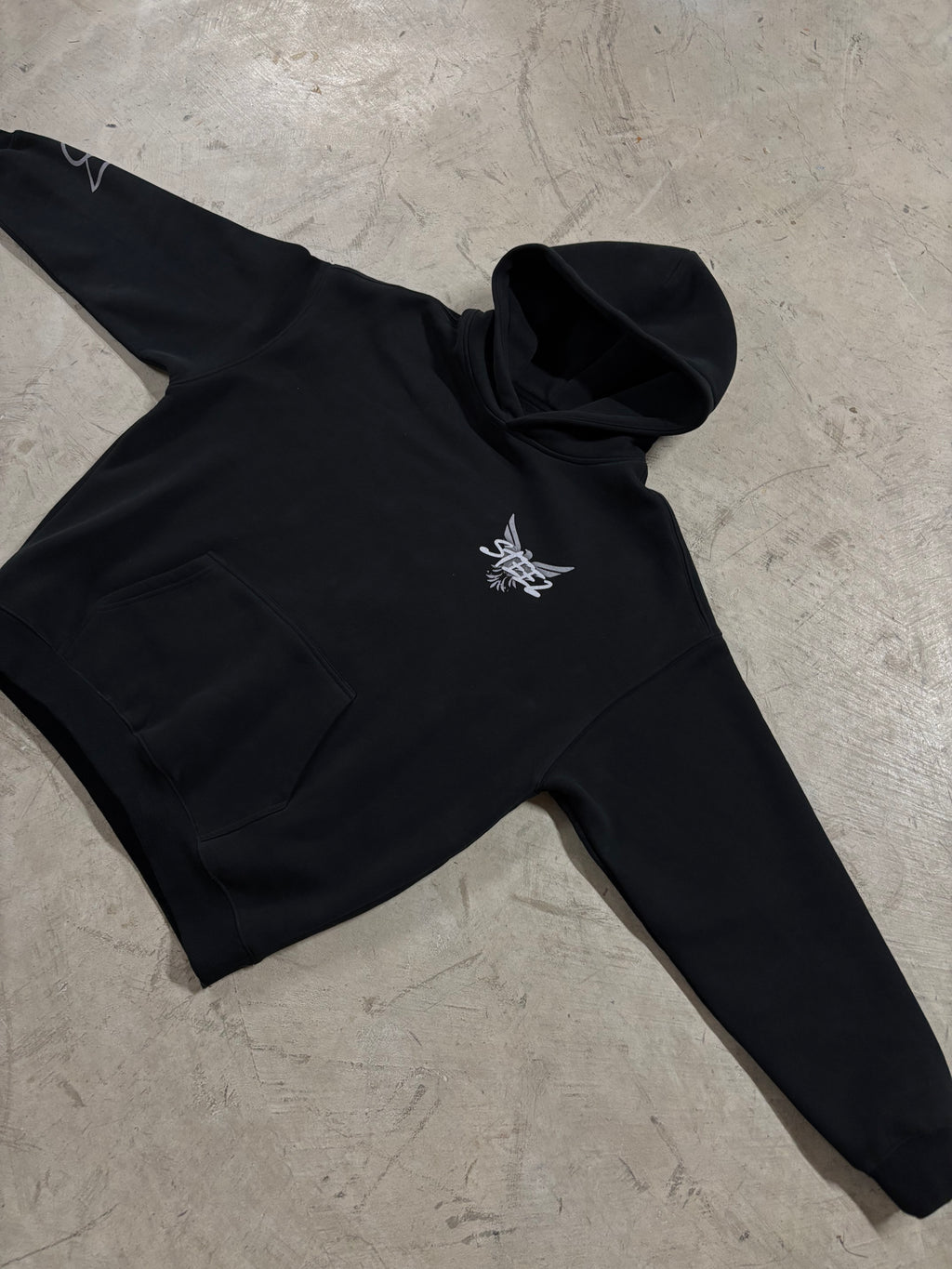 Steez hoodie black