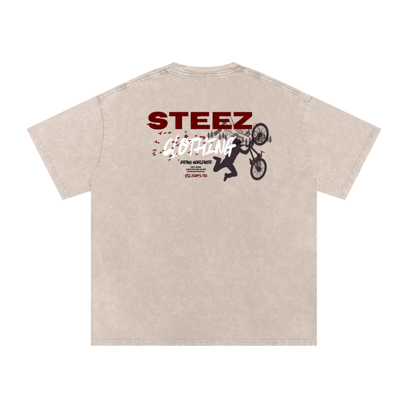 Steez Oversized MTB T-Shirt